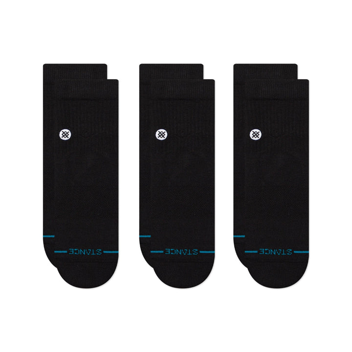 Stance Icon Quarter 3 Pack Socks