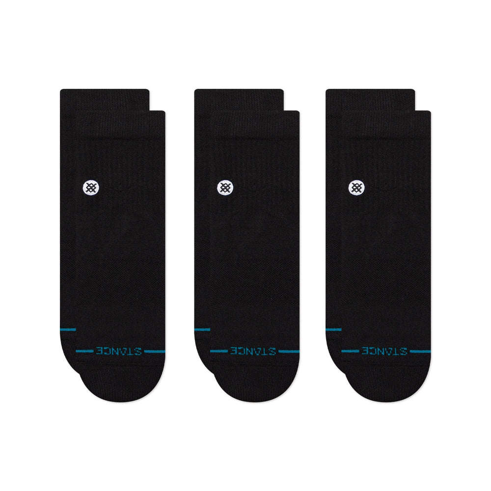 Stance Icon Quarter 3 Pack Socks