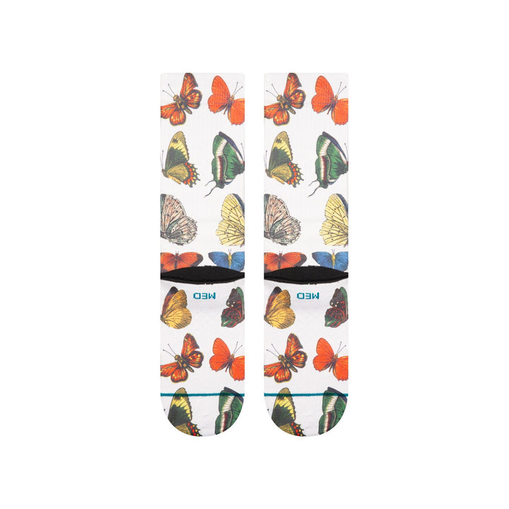 Stance Poly Blend Crew Socks - Flutterby