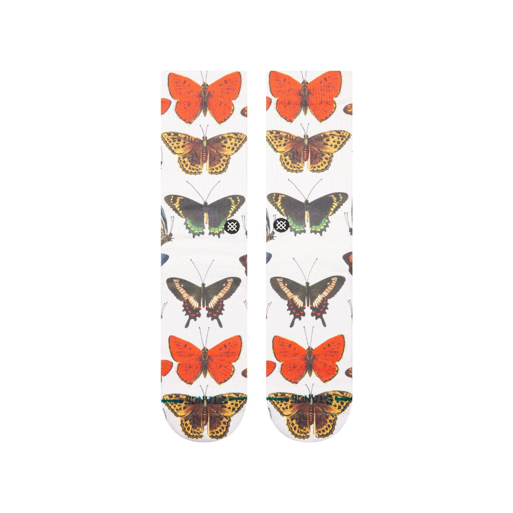 Stance Poly Blend Crew Socks - Flutterby