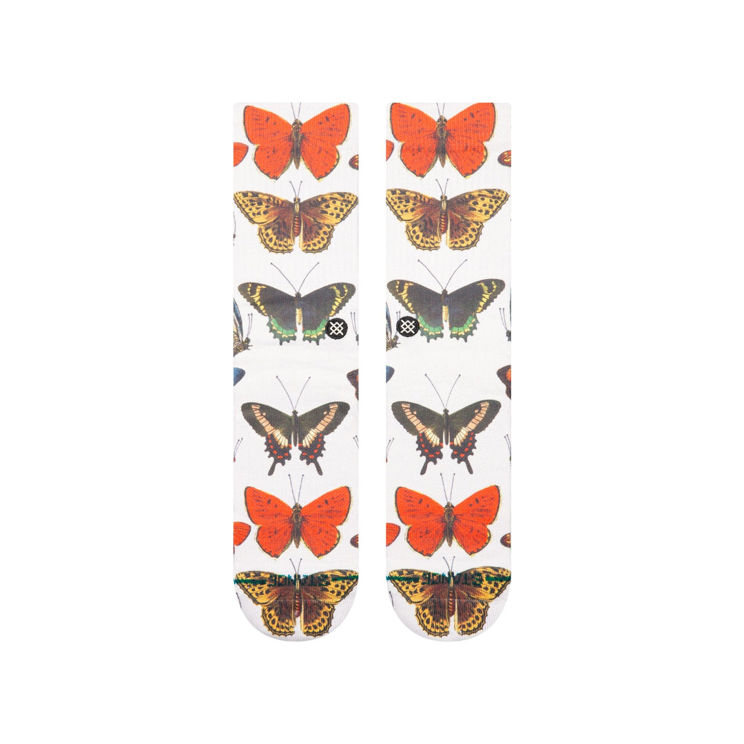 Stance Poly Blend Crew Socks - Flutterby