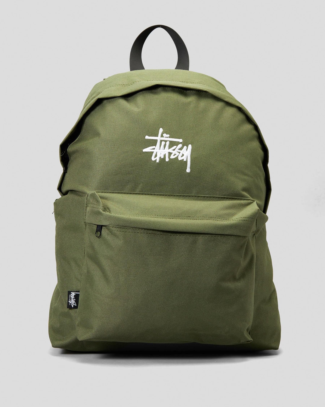 Stussy Graffiti Canvas Backpack Artichoke