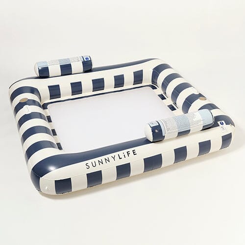 Sunnylife Deluxe Twin Hammock Le Weekend Navy Stripe