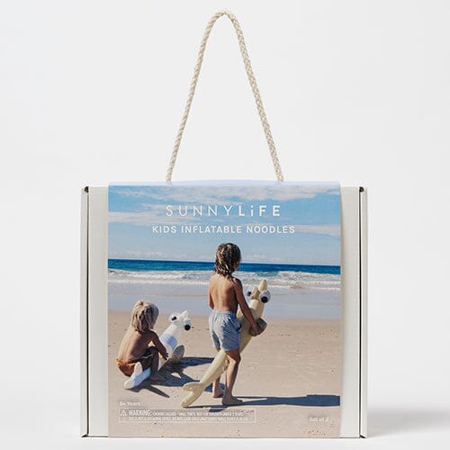 Sunnylife Kids Inflatable Noodle Finn The Fish Multi Set Of 2