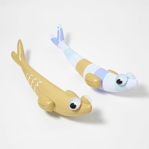 Sunnylife Kids Inflatable Noodle Finn The Fish Multi Set Of 2