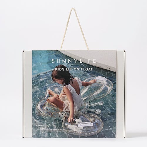 Sunnylife Kids Lie-On Float Cotton Candy Glitter