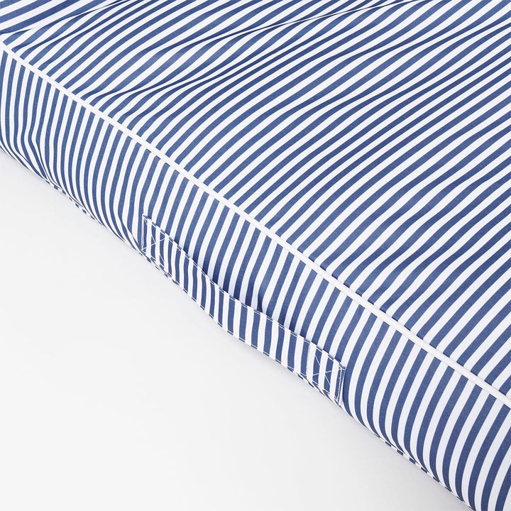 Sunnylife Luxe Lie-On Lounger Float Le Weekend Navy