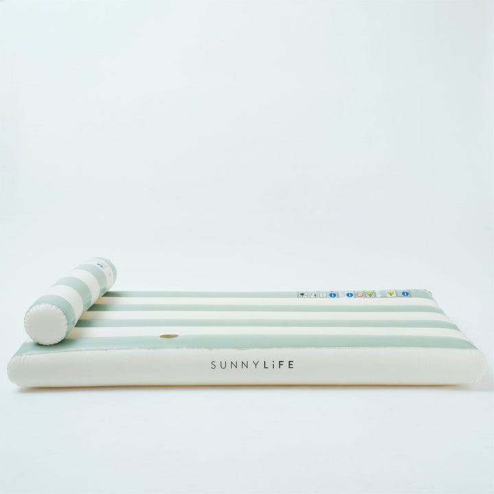 Sunnylife Luxe Lilo Green Stripe