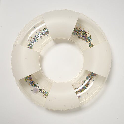 Sunnylife Tube Pool Ring Cotton Candy Stripe