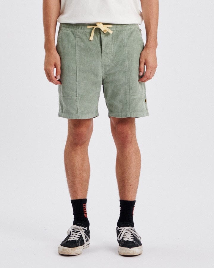 The Critical Slide Society All Day Cord Shorts Sage 30