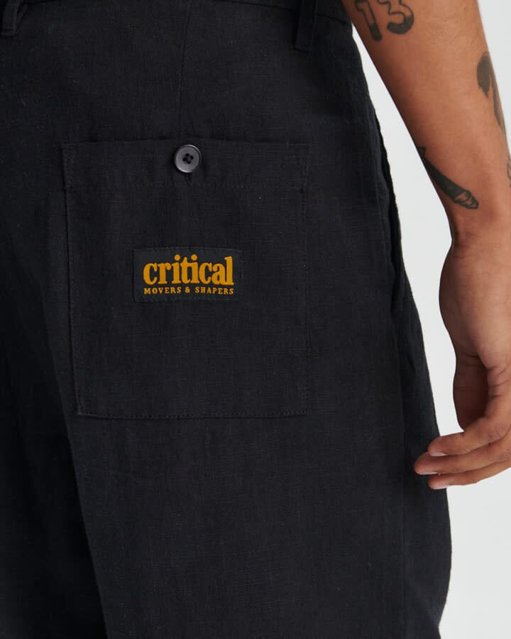 The Critical Slide Society Harro Linen Shorts
