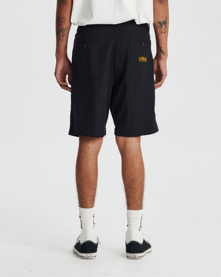 The Critical Slide Society Harro Linen Shorts