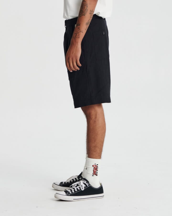 The Critical Slide Society Harro Linen Shorts