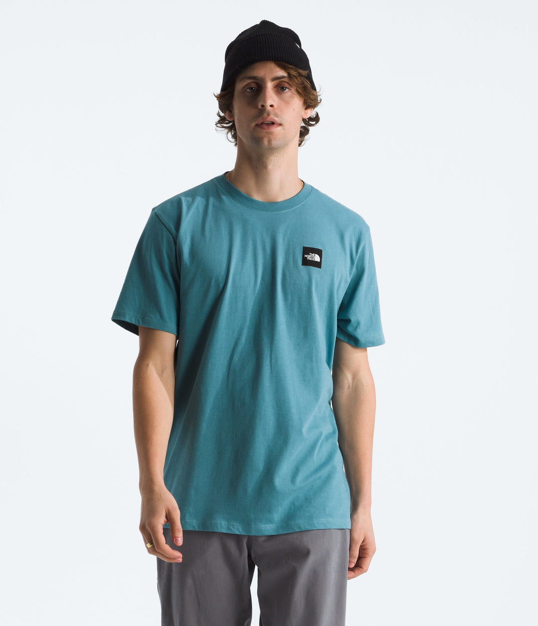 The North Face Box Logo T-Shirt Algae Blue M