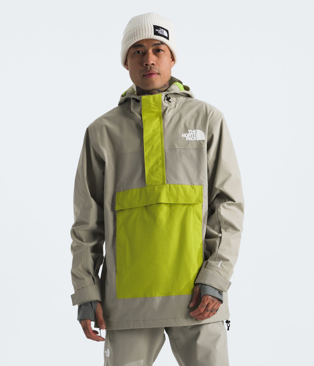 The North Face Driftview Anorak Clay Grey-Cavern Grey S