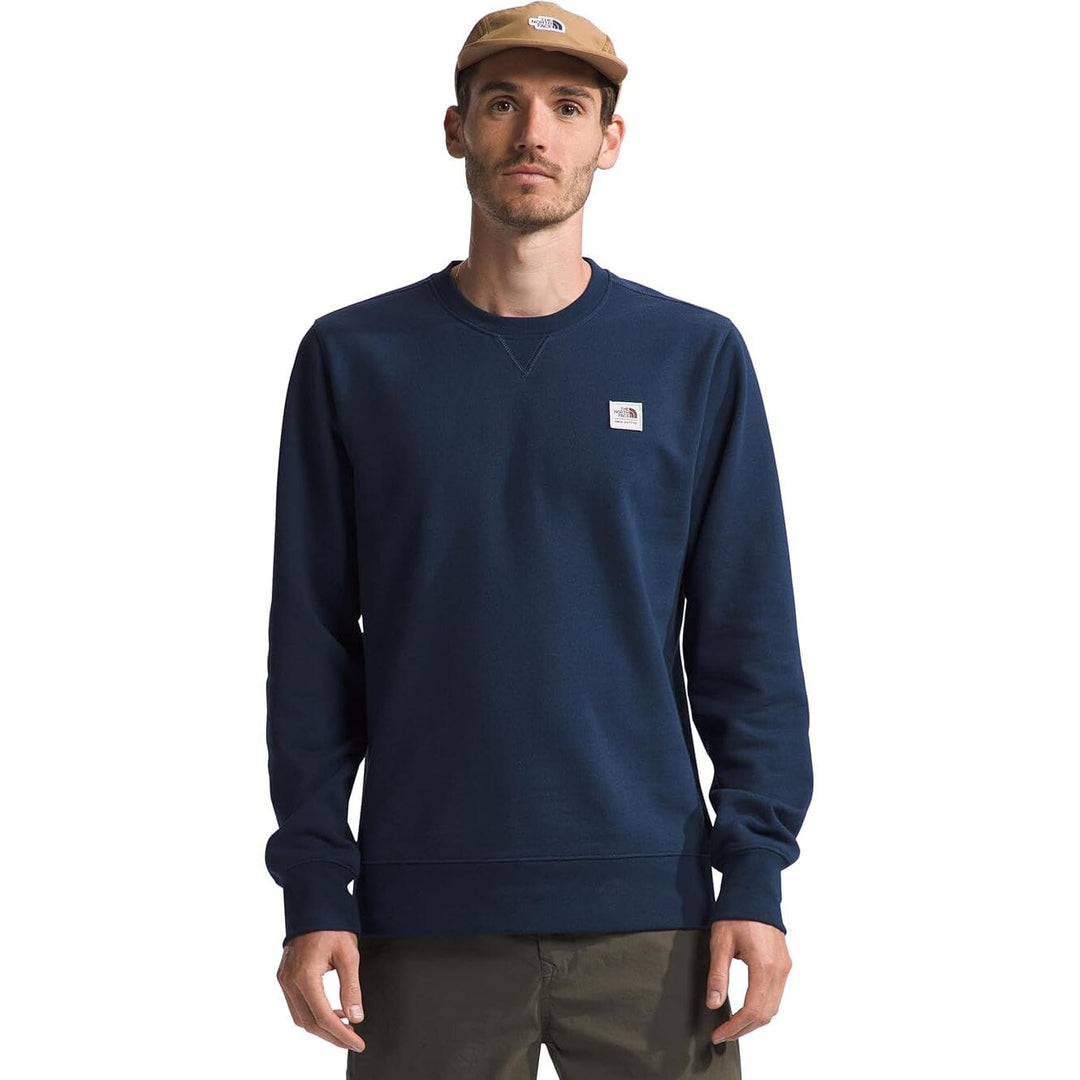 The North Face Heritage Patch Crew Summit Navy / TNF White L