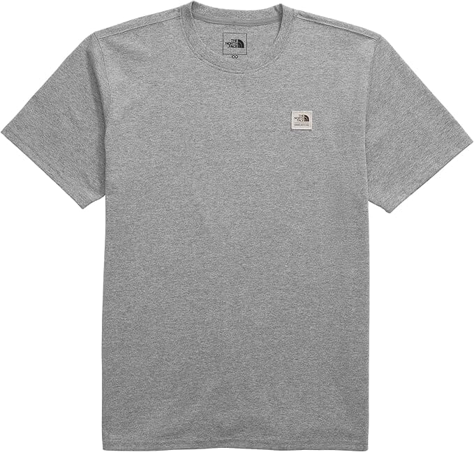 The North Face Heritage Patch Heather T-Shirt TNF Medium Grey Heather S
