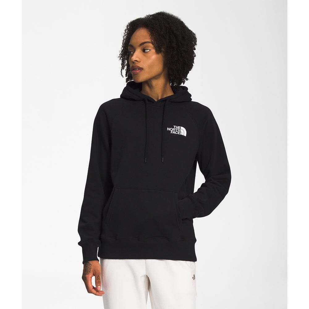 The North Face Womens Box NSE Pullover Hoody TNF Black / TNF White S