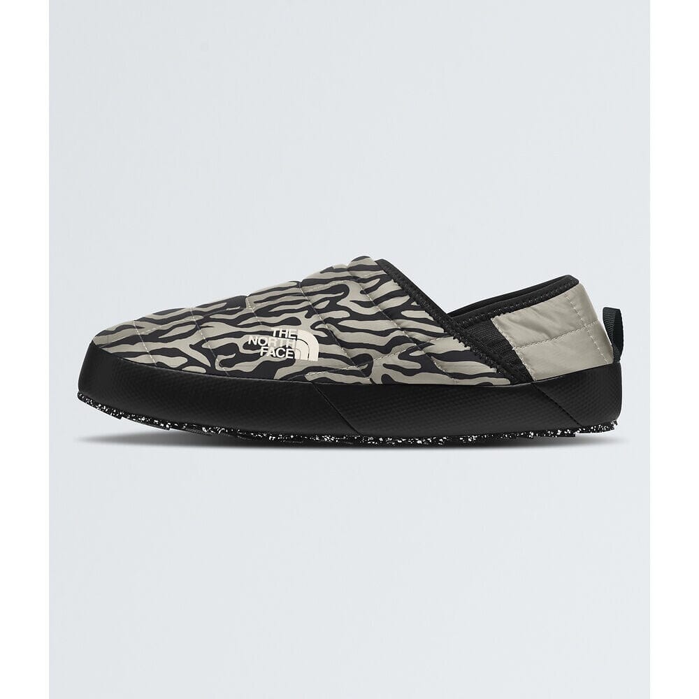 The North Face Womens Thermoball Traction Mules Clay Grey TNF Tiger Stripe / TNF Black 6