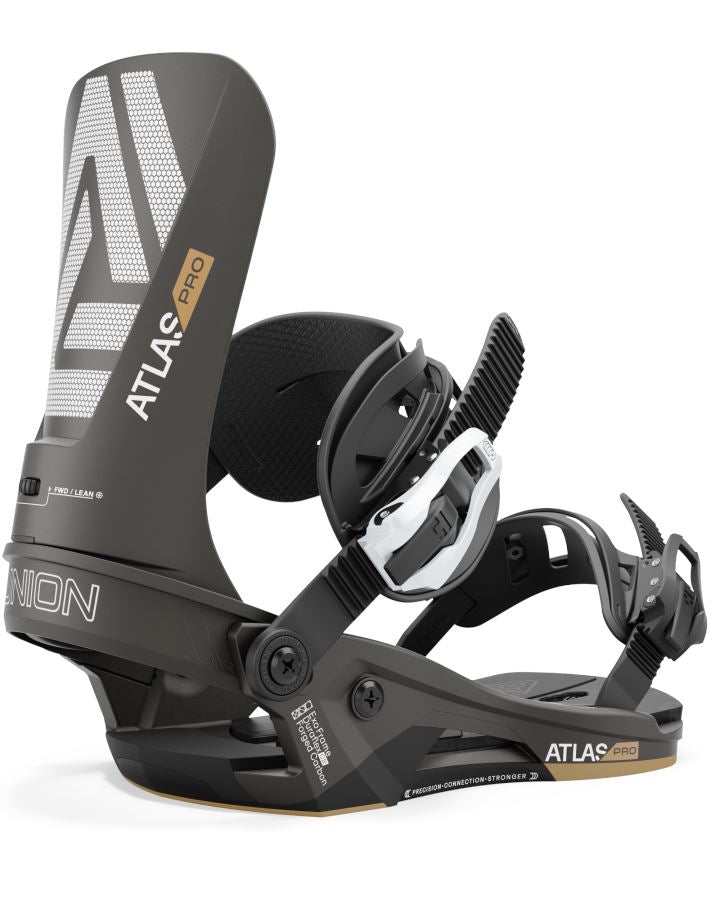 Union Atlas Pro Snowboard Bindings 2025 Metallic Black M