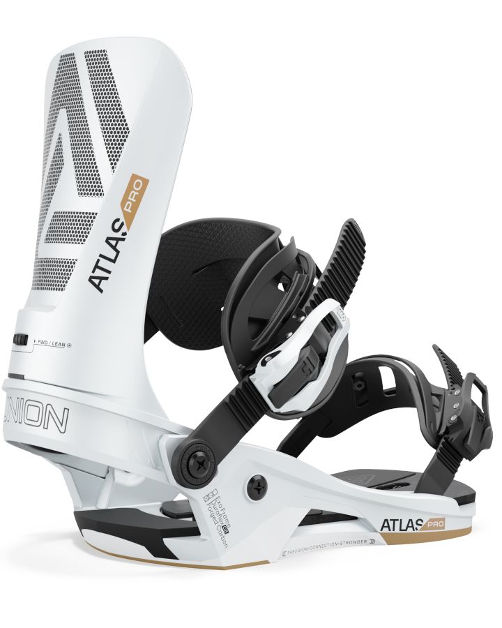 Union Atlas Pro Snowboard Bindings 2025 Metallic White M
