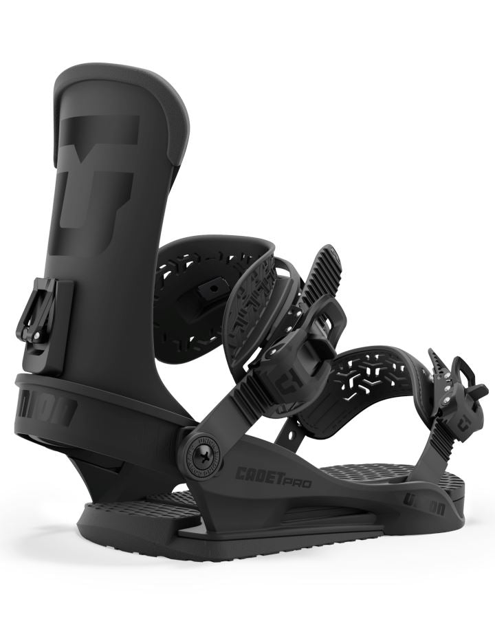 Union Cadet Pro Youth Snowboard Bindings 2025 Black S