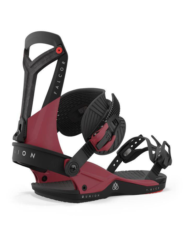 Union Falcor Snowboard Bindings 2024 Red L