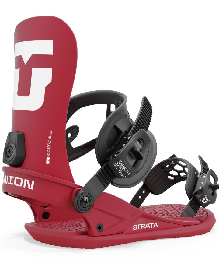 Union Strata Snowboard Bindings 2025 Burgundy M