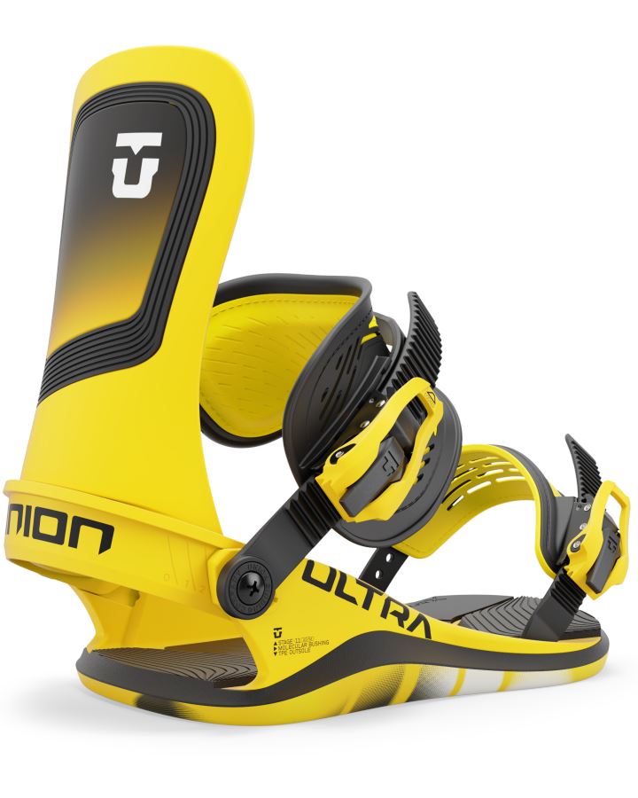 Union Ultra Snowboard Bindings 2025 Yellow M