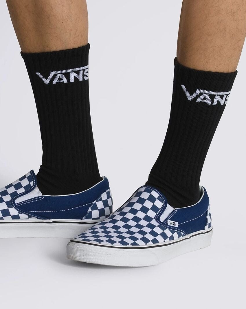Vans Classic Crew Socks 3-Pack - Black