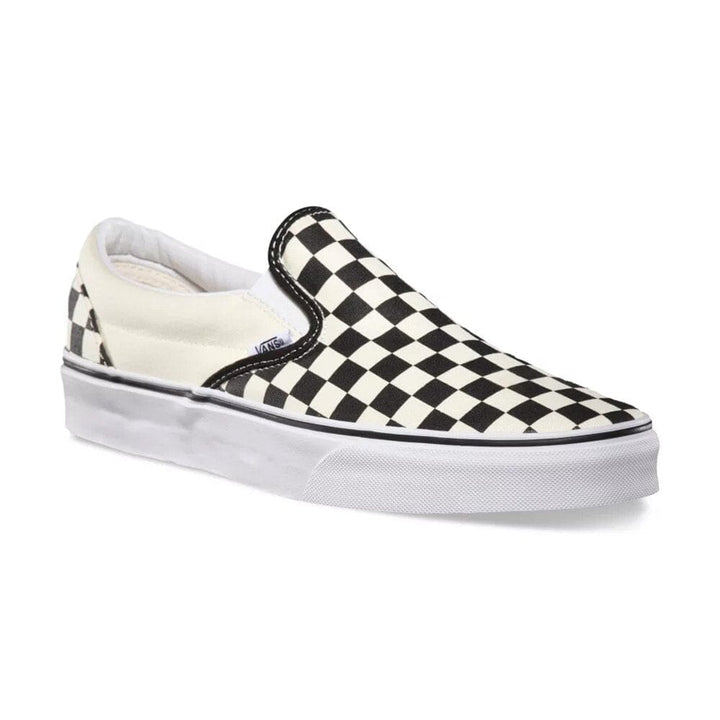 Vans Skate Slip On Shoes Checkerboard / Black / White 7