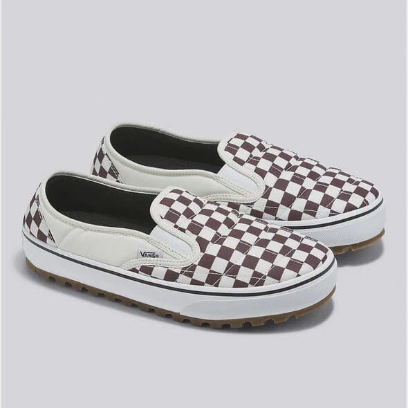 Vans Snow Lodge Slipper Quilted Checkerboard 6