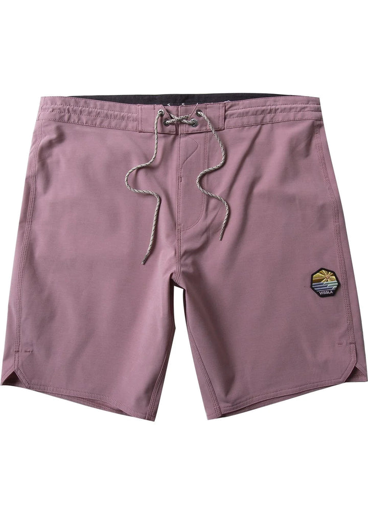 Vissla Solid sets 18.5" Boardshorts Dusty Rose 30