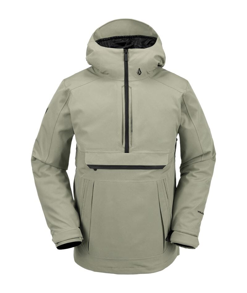 Volcom Brighton Pullover Jacket Light Military S