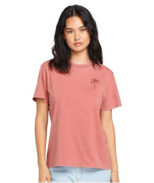 Volcom Lock It Up T-Shirt Mauve Rose 12