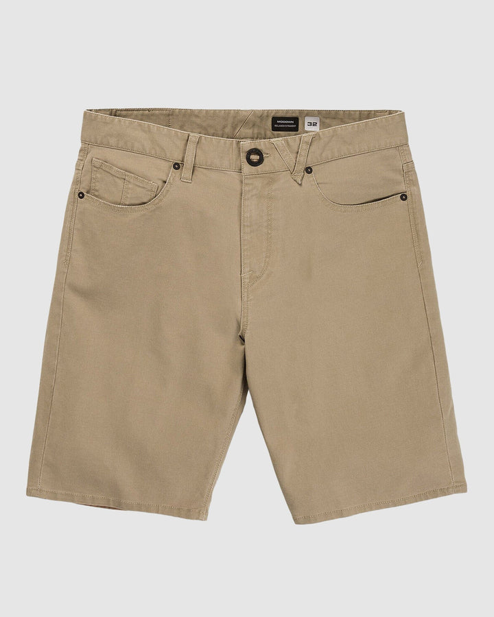 Volcom Modown Canvas 5 Pocket 20" Shorts Khaki 36