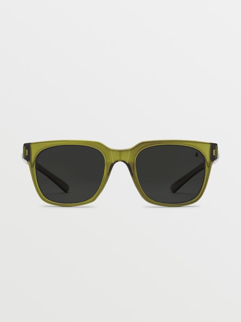 Volcom Morph Polarised Sunglasses Green / Grey Polar