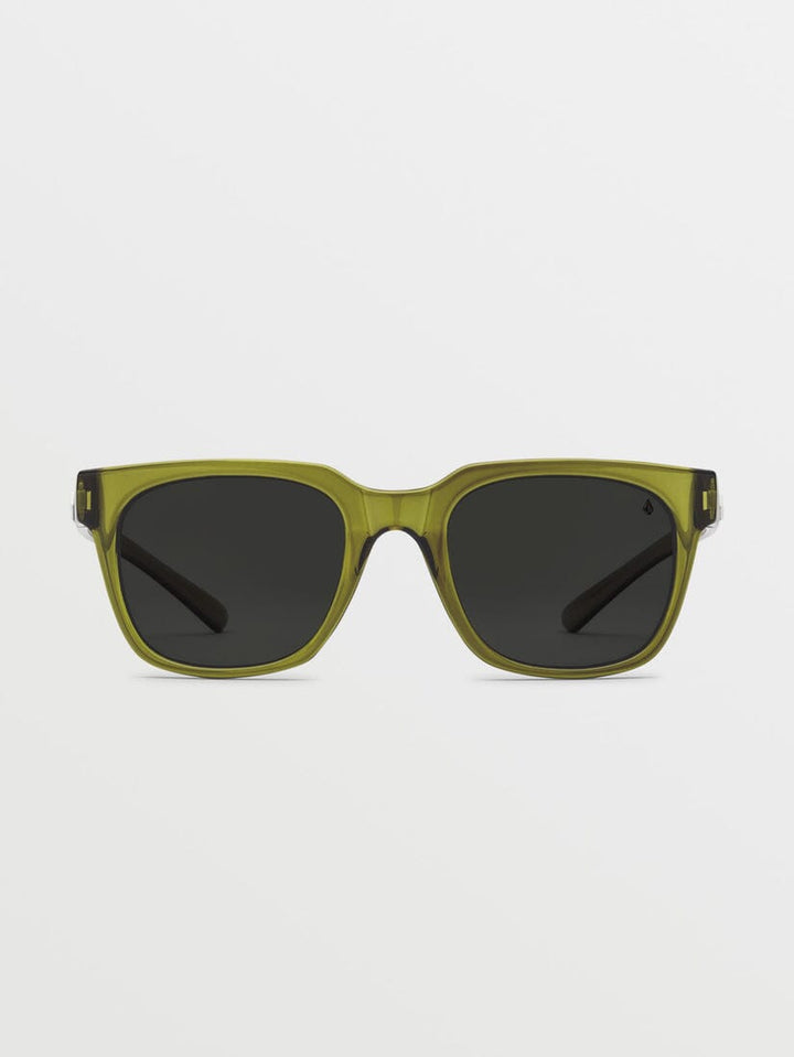 Volcom Morph Polarised Sunglasses Green / Grey Polar