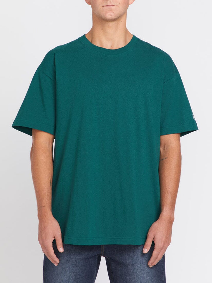 Volcom Solid LSE T-Shirt Evergreen L