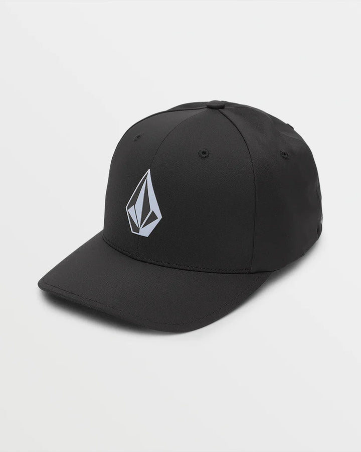 Volcom Stone Tech Flexfit Delta Cap Black S / M