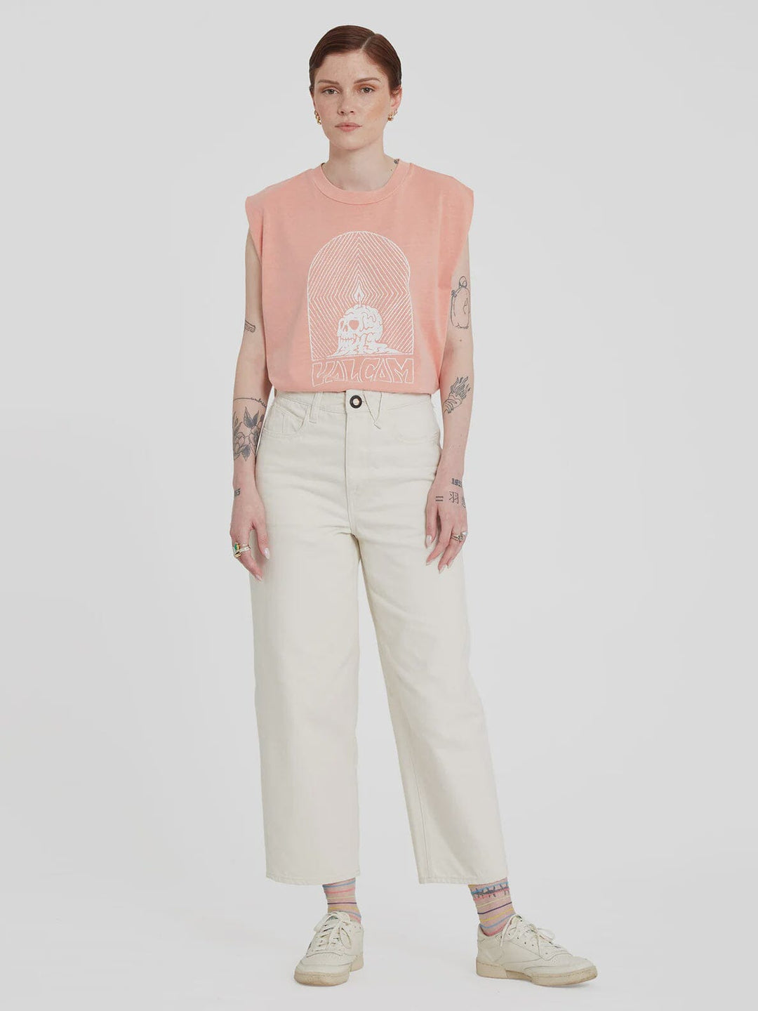 Volcom Weellow Denim Pant Cloud 26