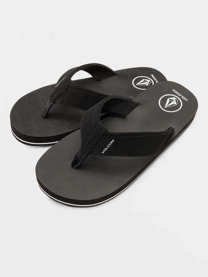 Volcom Youth Victor Sandal Black 2