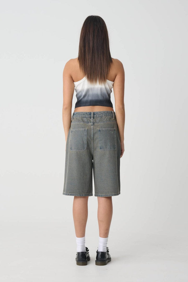 X-Girl Gordon Spray Baggy Shorts