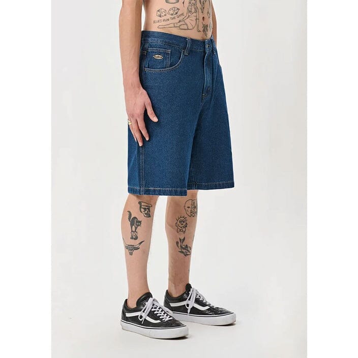 X-Large Bull Denim 91 Shorts - Blue Denim