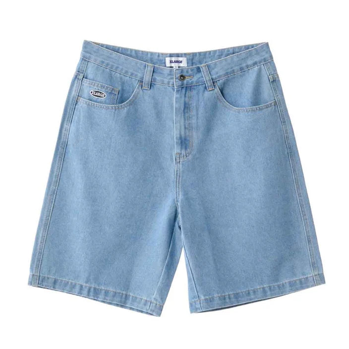X-Large Bull Denim 91 Shorts - Mid Blue