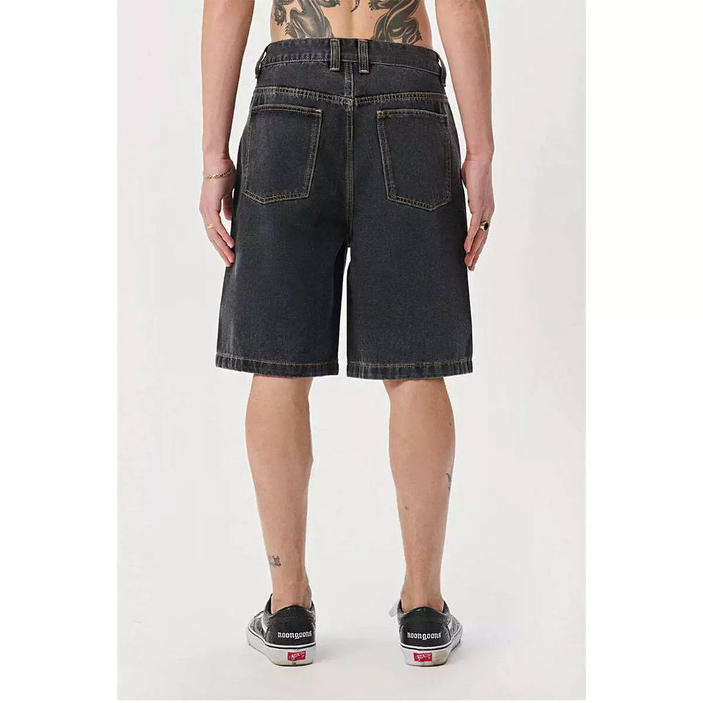 X Large Bull Denim 91 Shorts - Washed Black