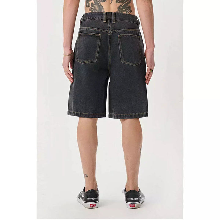 X Large Bull Denim 91 Shorts - Washed Black