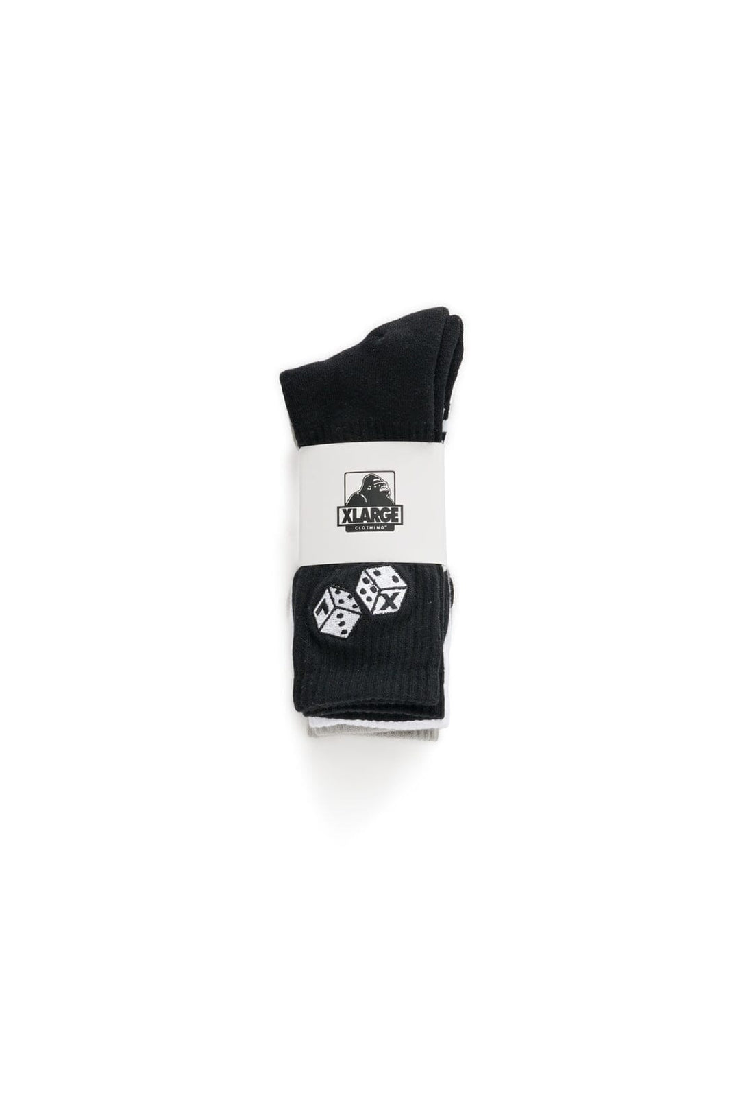 X-Large Dice 3 Pack Socks