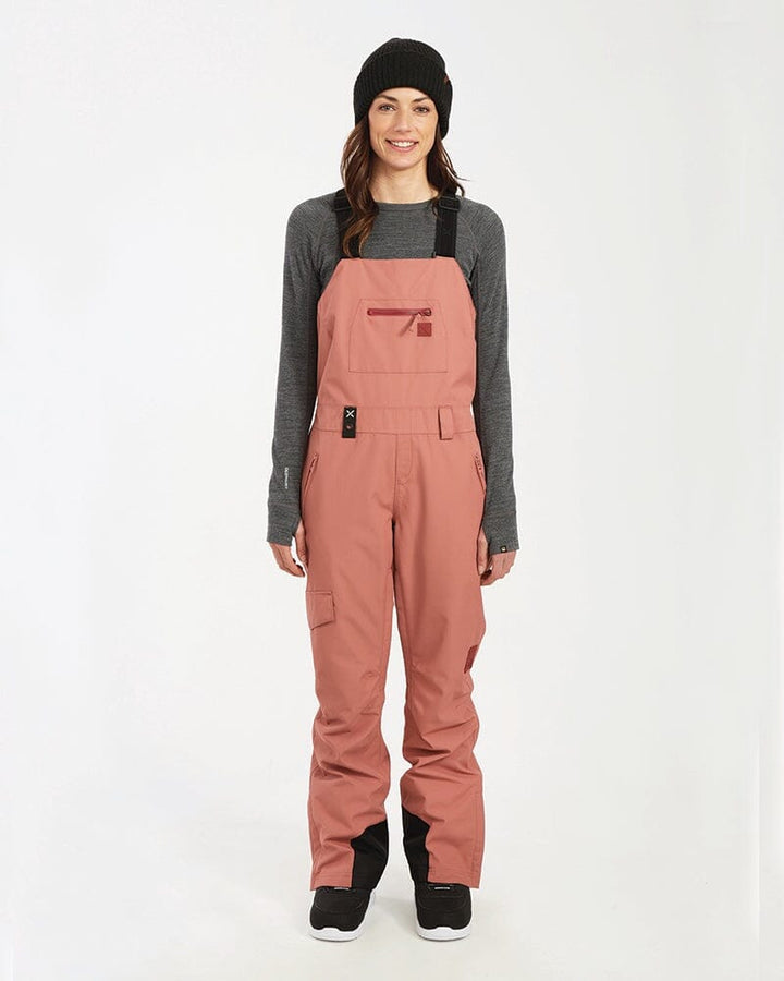 XTM Womens Harper Bib Pant Dusty Pink 8