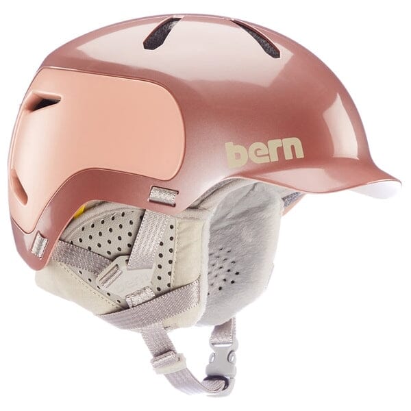 Bern Watts 2.0 MIPS Winter Helmet Rose Gold S
